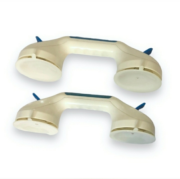 ONTEL Get A Grip Suction Mount Handles Set of Two AS SEEN ON TV EUC! - Picture 7 of 8